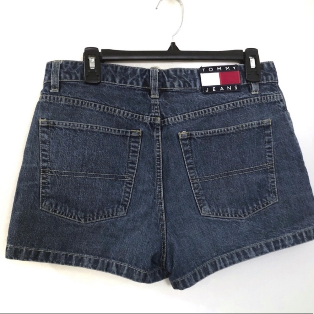 Tommy Hilfiger Patch Denim Jeans Shorts